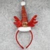 Christmas Headband Santa Hat Wing Belt-1
