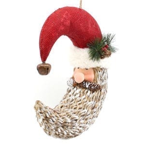 Christmas Moon Shape Santa Head