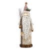 Christmas Snowy Burlap Santa
